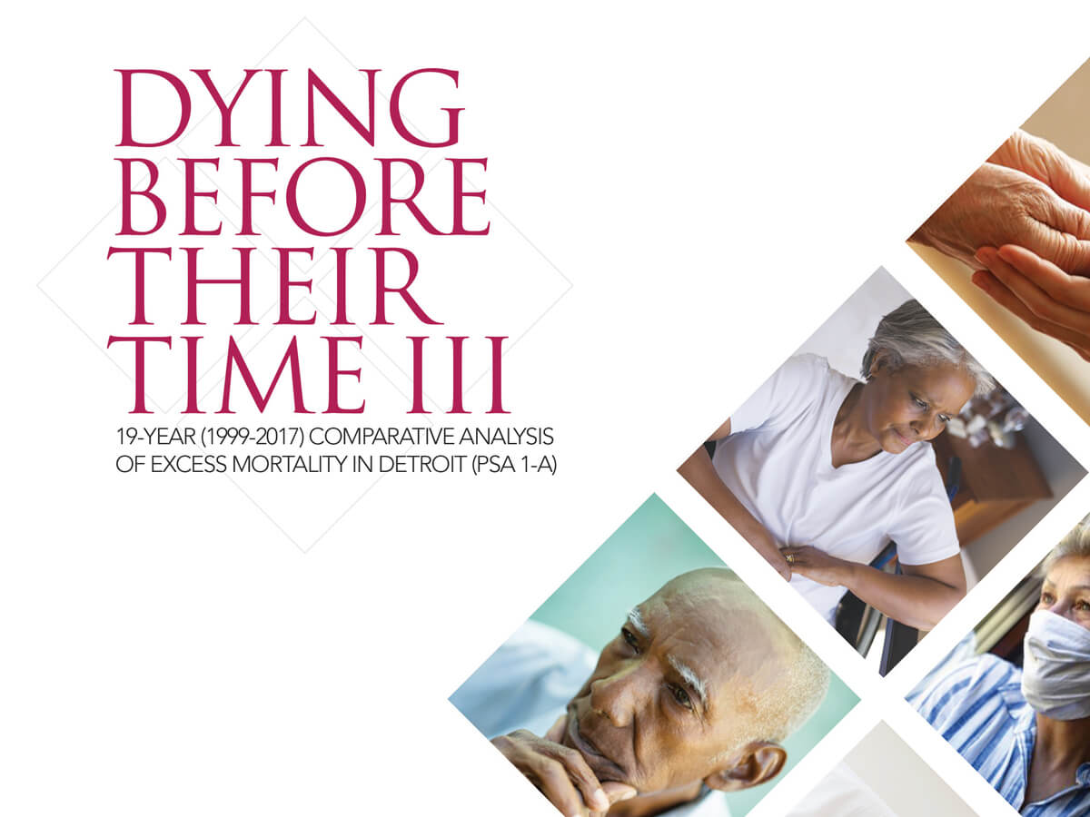Dying Before Their Time III Research Report Cover | Detroit Area Agency on Aging